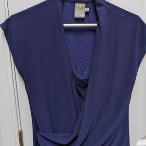 Navy cocktail dress, EUC size 4